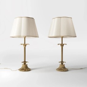 Veioza din alama masiva stilul fastuos Ludovic al XV-lea