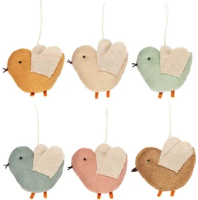 Pasare suspendata din material textil BIRD - mai multe culori