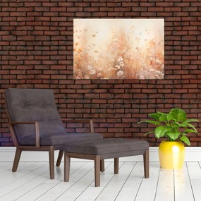 Tablou - Model de flori sălbatice (90x60 cm)