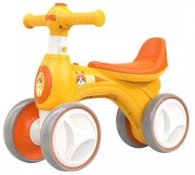 Trotineta fara pedale pentru copii NOVOKIDS™ EVO Balance Bubbles Bike, Cu masina de facut baloane si melodii, Maxim 30 Kg, 4 roti, Stabilitate mare,