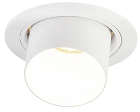 Spot inteligent încastrat alb, reglabil, cu Wi-Fi GU10 - Installa