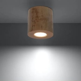 Plafonieră ORBIS 1xGU10/40W/230V lemn