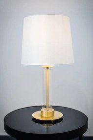 Veioza eleganta realizata din alama Hampton, alb