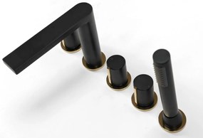 Baterie pentru cada Rea ICON Negru Mat