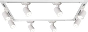BRILAGI - Corp de iluminat tip spot pe șină HUSKY 8xGU10/10W/230V 300 cm alb