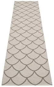 Covor tip traversă pentru interior și exterior gri 70x300 cm Kotte Charcoal – Pappelina