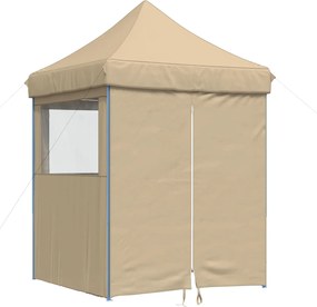 vidaXL Cort pentru Petreceri Bej 200 x 200 x 306 cm Material Oxford