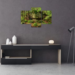 Tablou cu pădurea fermecată (90x60 cm)