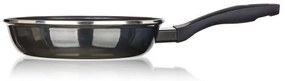 Banquet Tigaie emailată METALLIC Black 24 cm, cusuprafață antiaderentă, 24 cm