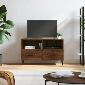 828995 vidaXL Comodă TV, stejar maro, 80x36x50 cm, lemn prelucrat