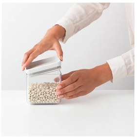 Borcan de depozitare Brabantia Tasty+ 1001156, 0.7, Gri deschis