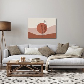 Tablou - Boho frunze N⁰1 (70x50 cm)