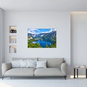 Tablou - Lacul Hallstatt, Hallstatt, Austria (90x60 cm)