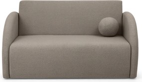 Canapea extensibilă Nubi 3 locuri 140 cm cu ladă de depozitare - bej boucle Quelle 16