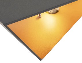 Aplică pliabilă gri cu cupru