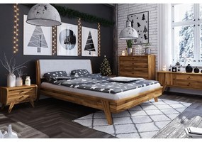 Noptieră din lemn de stejar Retro 1 - The Beds