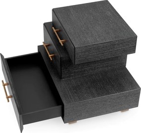 Noptiera design LUX, Furnir de stejar, Evendale, 119389 HZ