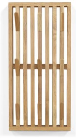 Cuier de perete în culoare naturală din lemn de stejar Parco – Spinder Design