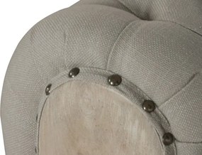 Canapea 3 locuri din stofa si structura de lemn de tec, " Classic "
