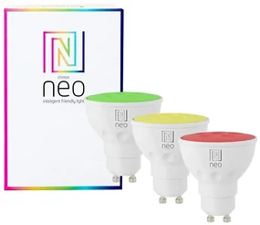 Immax NEO 07777C - Set 3x LED RGB+CCT GU10/4,8W/230V dimabil Tuya
