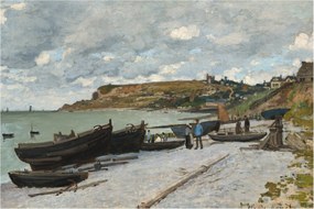 Tablou - Claude Monet, Sainte Adresse, reproducere (90x60 cm)