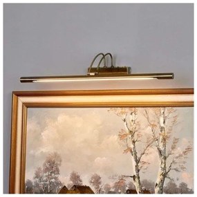 Searchlight 8343AB - Aplică tablou LED LED/14W/230V alamă