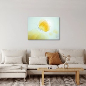 Tablou - Fluturele galben (70x50 cm)