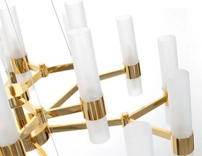 Lustra suspendata design minimalist Tub 18 auriu