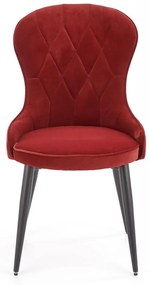 Scaun K366 velvet bordo