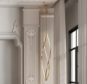 Lustra LED CCT cu telecomanda si inaltime reglabila Adele Large