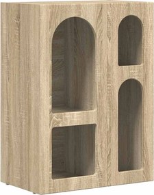 vidaXL Bufet Stejar Sonoma 59 x 35 x 80.5 cm Lemn compozit