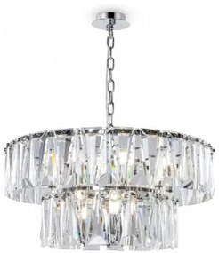 Pendul modern 12 becuri E14 Puntes MOD043PL-12CH Maytoni