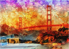 Tablou - Golden Gate, SanFrancisco, California (70x50 cm)