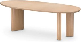 Masa dining moderna design LUX Lindner natur 259x109cm