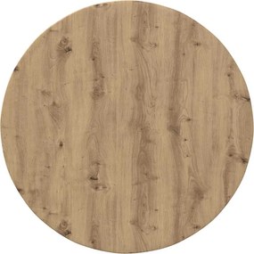 vidaXL Placă de masă stejar artizanal 80 x 80 x 1,5 cm Lemn compozit