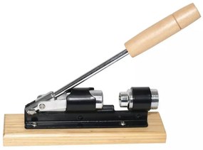 Spargator de nuci KINGHOFF, Constructie durabila, Inox/Lemn