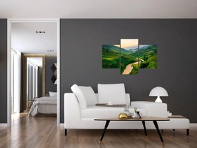 Tablou - Terase de orez II. (90x60 cm)