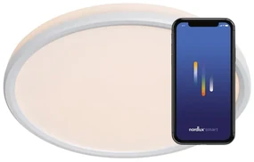 Plafoniera LED RGB CCT, IP54 Liva Smart alb, 36cm