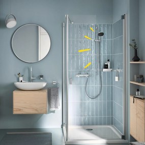 Grohe Vitalio Comfort set de dus perete crom 26931001