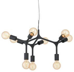 Eglo 98346 - Lustră pe cablu BOCADELLA 9xE27/60W/230V