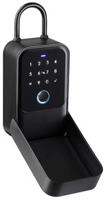 Cutie pentru Chei Inteligenta, KAMA 5 Smart, Neagra, App TT Lock, pentru Inchiriere in Regim Hotelier, AirBNB, Booking