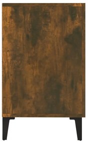 Servanta, stejar fumuriu, 100x36x60 cm, lemn compozit 1, Stejar afumat