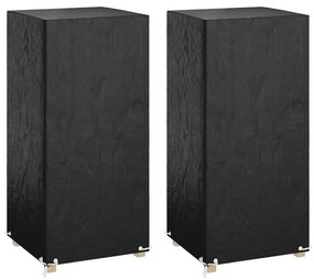 vidaXL Huse scaun grădină, 2 buc, 8 ocheți, 75x70x140 cm, polietilenă