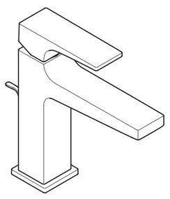 Hansgrohe, Metropol, baterie lavoar cu ventil, crom