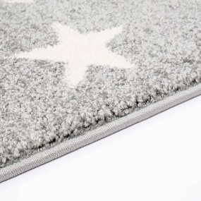 Covor pentru copii gri de calitate cu universul Lăţime: 80 cm | Lungime: 150 cm