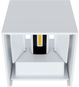 APLED - LED Aplică perete exterior CUBE 2xLED/3W/230V IP65