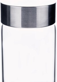 TEMPO-KONDELA CRYSTAL, flacon de sticlă cu cristale violet, 500 ml