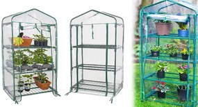 Mini sera cu structura din metal