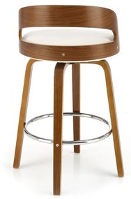 Scaun de bar H110 crem/nuc