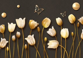 Fototapet - Lalele aurii (147x102 cm)